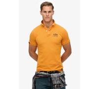 Superdry Vintage Athletic Short Sleeve Polo Orange L Homme