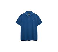 Superdry Vintage Destroy Short Sleeve Polo Bleu M Homme