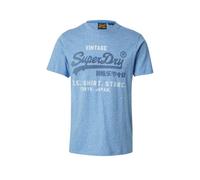 Superdry Classic Relaxed Fit Short Sleeve T-shirt Bleu M Homme
