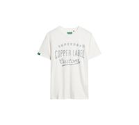 Superdry Copper Label Workwear Short Sleeve T-shirt Blanc L Homme