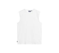 DÃ©bardeur Ã logo en coton biologique Superdry Essential Blanc L