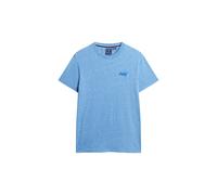 Superdry T-shirt Logo vintage brodé manches courtes Bleu M Homme