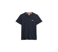 Superdry Herren Essential T-Shirt mit Stickerei Finster Marineblau L