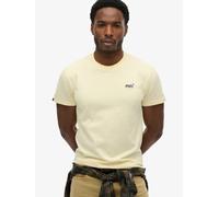 Superdry Essential Logo Embroidered Short Sleeve T-shirt Jaune L Homme