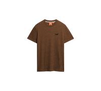 T-shirt en coton bio Superdry Essential Logo Marron M