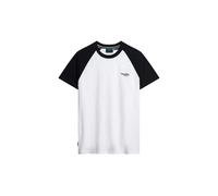 Superdry & Co T-Shirt 'ESSENTIAL' noir / blanc, Taille XXL