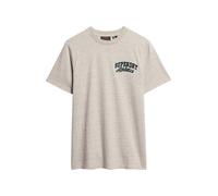 Superdry & Co T-Shirt greige / vert foncé, Taille XL