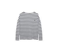 T-shirt col bateau et manches longues femme Superdry Blanc XS