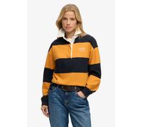 Superdry & Co T-shirt 'Heritage' jaune foncé / noir, Taille L