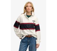 Superdry & Co T-shirt 'Heritage' marine / rouge ru lanc naturel, Taille M