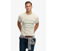 Superdry Industry Worker Relaxed Fit Short Sleeve T-shirt Beige XL Homme