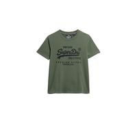 Superdry Embellished Vl Relaxed Fit Short Sleeve T-shirt Vert M Femme