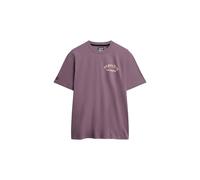 Superdry & Co T-Shirt jaune clair / violet, Taille XXL