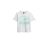 Superdry Lo-fi Outdoor Short Sleeve T-shirt Beige S Femme