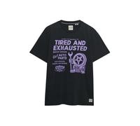 Superdry & Co T-Shirt 'Local Business' lavande / noir, Taille M