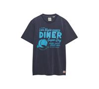 Superdry Local Business Loose Fit Short Sleeve T-shirt Gris S Homme