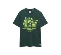 Superdry & Co T-Shirt 'LOCAL BUSINESS' vert fluo / vert foncé, Taille XL