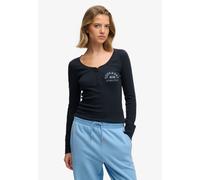 Superdry & Co T-shirt marine / bleu clair, Taille S