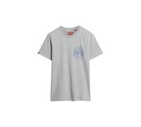Superdry Copper Label Chest Graphic Short Sleeve T-shirt Gris S Homme