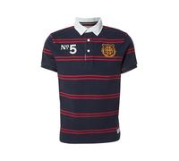 Superdry Double Emblem Rugby Short Sleeve Polo Bleu S Homme