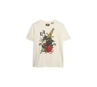 Superdry & Co T-shirt 'Neo Trad' jaune / rouge / noir / blanc cassé, Taille S
