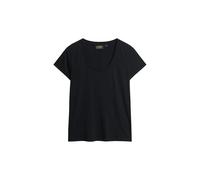 Superdry Scoop Neck Short Sleeve T-shirt Noir S Femme