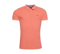 Superdry Vint Destroy Short Sleeve Polo Orange S Homme