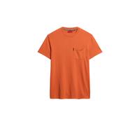 Superdry Essential Washed Pocket Short Sleeve T-shirt Orange S Homme