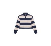 Superdry & Co T-shirt oversize 'Athletic Essentials' beige / bleu foncé, Taille M