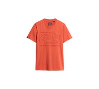 Superdry Workwear Embossed Relaxed Short Sleeve T-shirt Orange S Homme