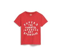 Superdry & Co T-shirt rouge vif / blanc, Taille XL