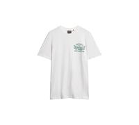 Superdry & Co T-Shirt sapin / blanc, Taille M