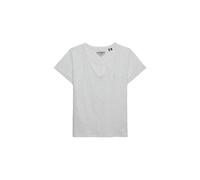 Superdry Studios Slub Embroidered Vee Short Sleeve T-shirt Blanc XS Femme
