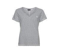 Superdry Studios Slub Embroidered Short Sleeve V Neck T-shirt Gris S Femme