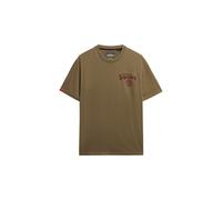 Superdry Tokyo Narrative Loose Fit Short Sleeve T-shirt Vert M Homme
