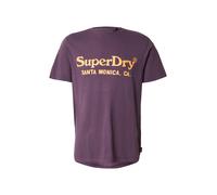 Superdry Venue Classic Logo Short Sleeve T-shirt Violet L Homme