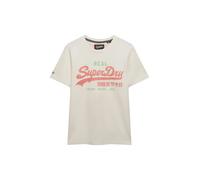 Superdry & Co T-Shirt vert clair / rouge clair / blanc, Taille M