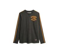 Superdry & Co T-Shirt 'Vintage Athletic' gris foncé / orange, Taille M