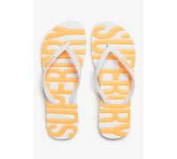 Superdry & Co Tongs jaune / blanc, Taille 35-37,5