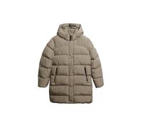 Superdry Sports Mid Padded Jacket Beige M Femme