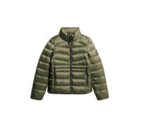 Superdry & Co Veste d’hiver 'Fuji' vert / orange / noir, Taille L