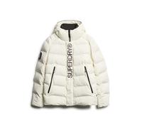 Superdry & Co Veste d’hiver noir / blanc cassé, Taille XXL