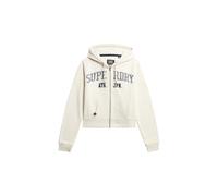 Superdry & Co Veste de survêtement 'Athletic Essentials' blanc, Taille M