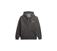 Superdry & Co Veste de survêtement 'Athletic Essentials' gris / anthracite, Taille M