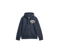 Superdry & Co Veste de survêtement beige / bleu marine, Taille S