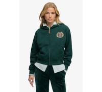 Superdry Country Club Full Zip Sweatshirt Vert S Femme