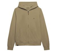 Superdry Classic Essential Full Zip Sweatshirt Marron L Homme