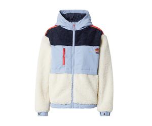 Superdry & Co Veste en polaire crème / marine / bleu clair / rouge, Taille S