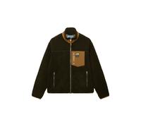 Superdry & Co Veste en polaire 'MOUNTAIN' sépia / vert foncé, Taille XXL