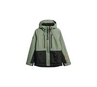 Superdry & Co Veste fonctionnelle vert / noir, Taille L